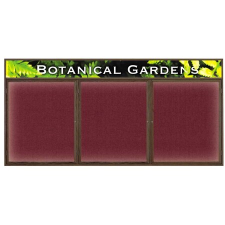 United Visual Products Open Faced Traditional Corkboard, 48x36" UV642A-GOLD-CLOUD